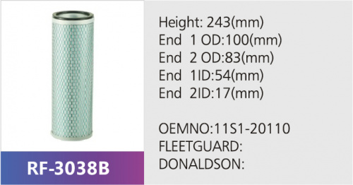 Фильтр воздушный RF-3038AB (1/)